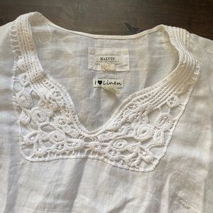 Linen swimsuit cover up